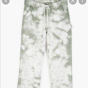 Lucky Brand Tye Dye Carpenter Pants